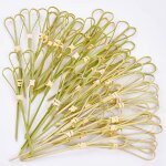 Pics a cocktail cure - dents bambou 12cm pour noël lot de 100 - coeur Pics a cocktail cure - dents bambou 12cm pour noël lot de 100 - coeur