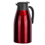 Pichet bec verseur etanche a l'air et antibactrien 2l cheffinger rouge / noir