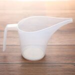 Pichet doseur gradu en plastique de 500ml, rcipient pour liquide