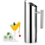 Pichet a eau en acier inoxydable 1, 5 l