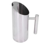 Pichet a eau froide en acier inoxydable, design epuré, résistant a la chaleur, pour bar et restaurant ... Pichet a eau froide en acier inoxydable, design epuré, résistant a la chaleur, pour bar et restaurant ...