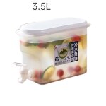 Pichet a eau froide de grande capacit de 3, 5 l, bouilloire avec places dans le rfrigrateur, distributeur ...