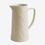 Pichet en grs 1, 8 l belvere blanc gardenia
