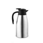 Pichet isotherme - zgeer - 2l - acier inoxydable - double paroi - r�tention 14h chaud / 24h froidacier ...