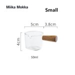 Pichet a mousse en verre, artisanat, caf expresso, barista, latte, cappuccino, tasse a lait et crme ...