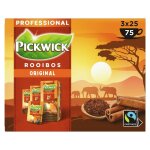 Pickwick professional rooibos fairtrade th� rouge bio 75 sachets 150g infusion naturelle antioxydante ...