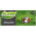 Pickwick th� noir anglais en sachets, th� noir pour plusieurs tasses, 80g