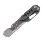 Pied de biche multifonctionnel pour la survie, outil edc, clé en alliage de titane, ouvre - bouteille, ... Pied de biche multifonctionnel pour la survie, outil edc, clé en alliage de titane, ouvre - bouteille, ...