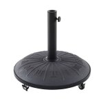 Pied de parasol cadran solaire 25 kg hespéride gris - gris Pied de parasol cadran solaire 25 kg hespéride gris - gris