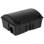 Pi�ge a rats pvc kerbl blocbox bora 32, 5x25x16 cm mixte noir