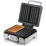 Piet huysentruyt by domo do9149w - gaufrier - 1. 4 kwatt - argent mtallique