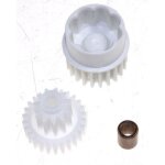 Pignon + rondelle + axe pour hachoir a viande moulinex