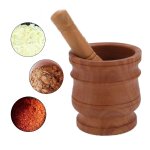 Pilon a mortier, broyeur a epices, manuel, broyeur de pilules, bol a herbes, pesto en poudre