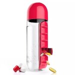 Pilulier multicolore en option de 7 jours organiseur de mdicaments porte - bouteille bote de boisson ...