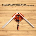 Pince d'angle a angle droit pour cadre photo, outil de serrage pour cadre d'aquarium, a une poign�e, ...