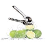 Pince citron inox - presse - agrumes manuel cuisine