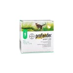Pipettes anti - parasitaires - profender - spot - on - petit chat - de 0, 5 a 2, 5 kgs - bo�te de 2 pipettes ...