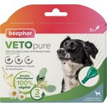 Pipettes insectifuges vetopure beaphar chien moyen