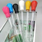 Pipette de nettoyage d'aquarium 50ml 16. 9 pouces, pompe de nettoyage d'aquarium, siphon de rservoir ...