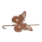 Pique papillon boule de graisse 27x9x16cm