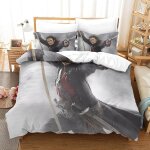 Pirates of the caribbean impression en d parure de couette avec fermeture eclair housse de couette respirantep ...