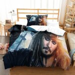 Pirates of the caribbean impression en d parure de couette avec fermeture eclair housse de couette respirantep ...