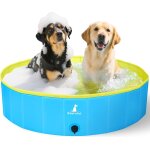 Piscine pour chien, piscine grand pour chien chat animal, pliable piscine baignoire bassin de baignade, ...