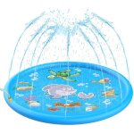 Piscine gonflable pour animaux de compagnie d't, arroseur d'eau, jeu de polymres refroidissants, fontaine ...