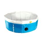 Piscine a jets pour chien martin sellier pool 80x20 cm mixte bleu