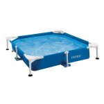 Piscine tubulaire carr�e pour animaux - intex