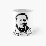 Pizza time classic mug - 11 onces pour caf�, th�, tasse