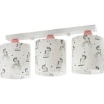 Plafonnier a 3 spots licorne