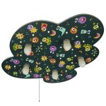 Plafonnier aliens avec led et module alexa