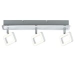 Plafonnier - applique - luminaire a spot led - frame - 3x4, 5w paulmann