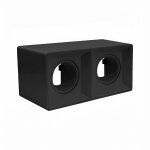 Plafonnier carr� double traxim noir