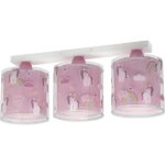 Plafonnier - dalber - unicorns - rose - chambre - contemporain