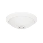 Plafonnier led avec d�tecteur de mouvement ip20 blanc 2xe27 horoz