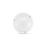 Plafonnier led avec d�tecteur vision el - e27 - Ø 296mm - blanc - sans ampoule