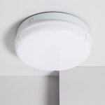 Plafonnier led extérieur rond 24w hublot ip65 Ø285 mm avec détecteur de présence pir et eclairage de ... Plafonnier led extérieur rond 24w hublot ip65 Ø285 mm avec détecteur de présence pir et eclairage de ...