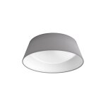 Plafonnier led d'int�rieur philips - eyecomfort - 34cm - 14w - 1100 lumens - 3000k - m�tal gris - 93534 ...