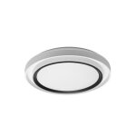 Plafonnier meyer 60w 3000 - 4200 - 6500k blanc / noir 5, 5x50x50cm 5400lm c / t�l�commande