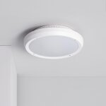 Plafonnier rond ext�rieur curio ip65 blanc Ø300 mm blanc