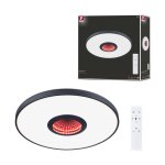 Plafonnier spaceglow three d. 400mm 21w 2400lm tunablewhite effet 3d rgb