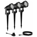 Plafonnier a spot led - philips led - caper - 4. 5 w - noir - jardin ext�rieur