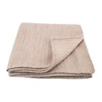 Plaid ou couvre - lit 100% laine