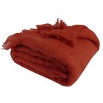 Plaid en laine mohair tr�s douce