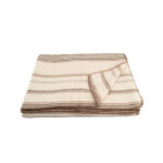 Plaid laine et mohair a rayure