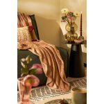 Plaid polaire marron clair 180x130