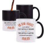 Planetee tasse magique jean - guy aussi g�nial ¿ mug qui change couleur avec la chaleur ¿ id�e cadeau ...