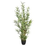 Plante artificielle - atmosphera - bambou h120 cm - vert - r�aliste - contemporain